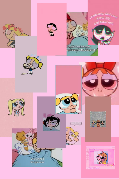 Powerpuff%20Girls%20Aesthetic%20Cartoon%20Network%20Nostalgic%20Posters%20Room%20Posters%20Vinyl%20Paper%20Music%20Vintage%20Posters%20Home%20Room%20Art%20Painting%20Wall%20Poster%20-%20Image%202