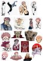 jujutsu kaisen stickers, jjk Sticker, Anime Sticker, gojo satoru, yuji stickers, sukuna stickers, itadori sticker, jjk sticker. 
