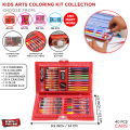 Kids Arts Coloring Kit Collection, Drawing Pen Art Set, Painting Sketching Color Pencils, Crayon Oil Pastel, Markers, Eraser, Glue, Paper Clip & Sharpener, School Supply, Early Learning Educational Creative Tools With Case For Students : MXtGvr3W. 