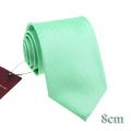 Mint Green Solid Color Necktie Uni Vintage Formal Male Tie Knot Banquet Green POLO Shirt Men Neck Tie Wedding 100% Waterproof. 