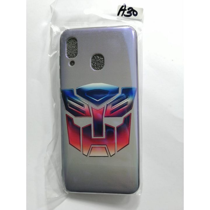 Transformers Blueray Mobile Back Cover for Samsung Galaxy A30 - Cool 3D Printed