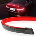 Universal Rear Car Spoiler Led Kit Light Trunk Lip - Flow Turn Signal ~ Trunk Spolier Light - 130cm - 12V. 