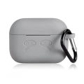 Airpods_Pro Soft Silicone Case With Hanging Clip For 360 Protection. 