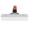 2X Pet Comb Extra-Large Rake Comb Grooming Brush Deshedding Tool Beauty Comb for Large Dogs Golden Retriever Husky. 