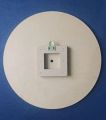 MDF wooden clock base 16 inch MDF sheet clock base round MDF clock for your craft (customized clock). 