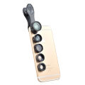 APEXEL Universal Clip 5 in 1 Camera Lens Kit for iPhone Samsung Xiaomi Smart phones Lenses Fisheye Macro Wide Angle Telescope Lens. 