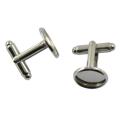 10pcs Cabochon Blank Round Bezel Setting Base Cufflink Cuff Link Finding. 
