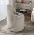 sitting stool sofa chair ottoman stool Boucle upholistered stool Ottoman pouffes sitting sofa chair for living room home Furniture Ratings 143. 