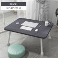 Portable Folding Laptop , Study Table Desk, Wooden Foldable laptop Desk for Bed/ Sofa, Tea Serving Table Stand. 