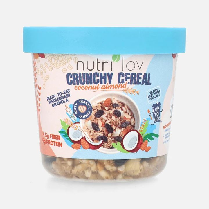 Nutri Love Crunchy Cereal Coconut Almond 70g