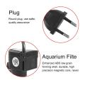 Ultra quiet 3 in 1 aquarium purifier fish tank aquarium filter built Filter 3W. 