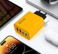 120W USB-C PD Fast Charger | Type-C Quick Charge 4.0/3.0 Wall Adapter for iPhone, Samsung & Android  – Dual Port with Smart Protection for Rapid Charging. 