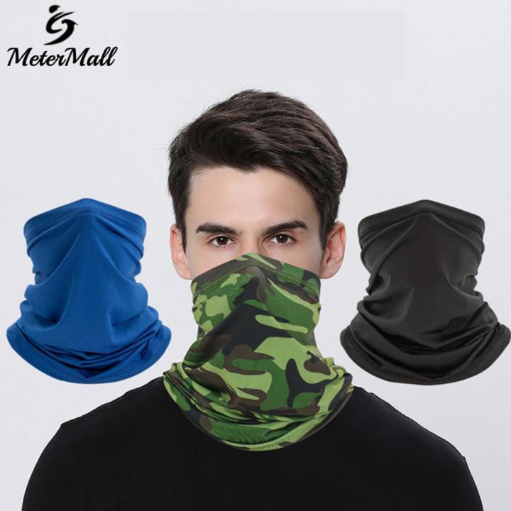 MeterMall Summer Sun Protection Neck Face Scarf Cover For Fishing Running Cycling