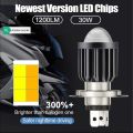 H4 LED HEADLIGHT BULB TOW COLOR ALUMINIUM BODY SUPER BRIGHT BEST QUALITY PRODUCT. 