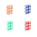 Cross-border Magic Ruler 24 Segment Folding Long Rubik's Cube Magic Snake Small Magic Ruler Children's Educational Toys Factory Wholesale. 