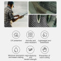 MeterMall 1 Pair Men Outdoor Camouflage Fishing Gloves Professional Sunscreen High Elastic Non-slip Half Finger Gloves. 