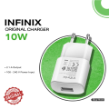 Infinix 10W and 18W Fast Charger with Data Cable Combo for Smartphone. 