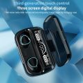 Original DAMIX M10 AirPods TWS Wireless Earbuds Bluetooth 5.3 with 9D HiFi Sound, Waterproof, Touch Control, 3500mAh Charging Case | Wireless Headphones for Gaming, Music & Calls – M10 Wireless Headphones, Hands-Free Earbuds Compatible with Android & iOS. 
