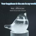 Storm Glass Weather Station Bird Shape Storm Glass Weather Predictor Desk Weather Forecast Bottle Weather Predicting Globe. 