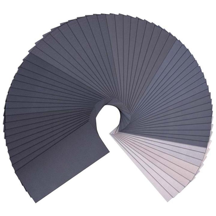 63 Pieces Wet and Dry Sandpaper 1000 -10000 High Grit Sanding Sheets Assortment 9 x 3.6 Inches Abrasive Paper