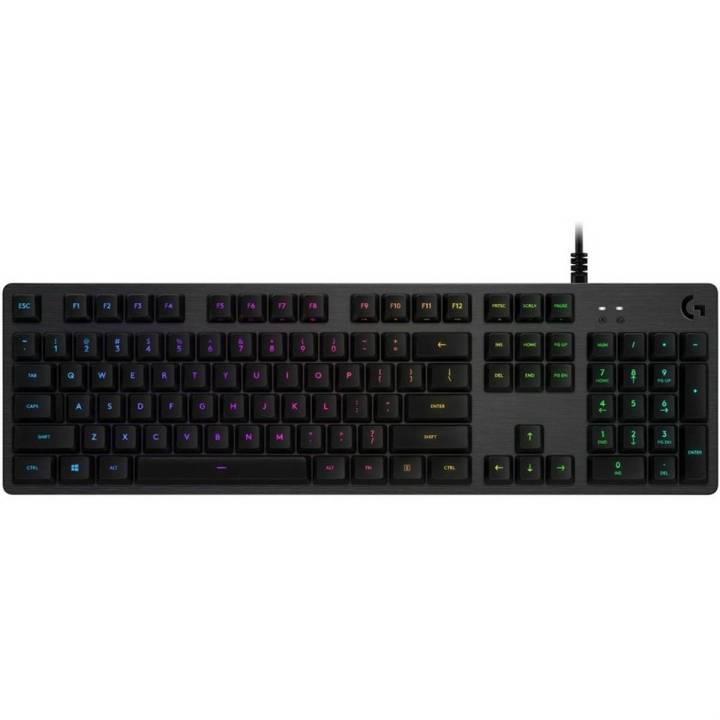 Logitech G512 Carbon RGB Mechanical Gaming Keyboard - GX Blue Switch: 920-008949