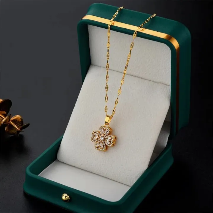 Spinning%20Clover%20Necklace,Stress%20Relief%20Jewelry%20Mother%20Day%20Gift,%20Gift%20For%20Lover,%20Four%20Leaf%20Clover%20Heart%20Necklace,%20Spinning%20Anxiety%20Relief%20-%20Image%2010