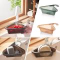 Plastic Drain basket Versatile Stainless steel Compact Kitchen sink accessories Adjustable Multifunctional sink filter for Home. 