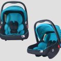 Mothercare Carry Cot & Car Seat Blue & Blue. 