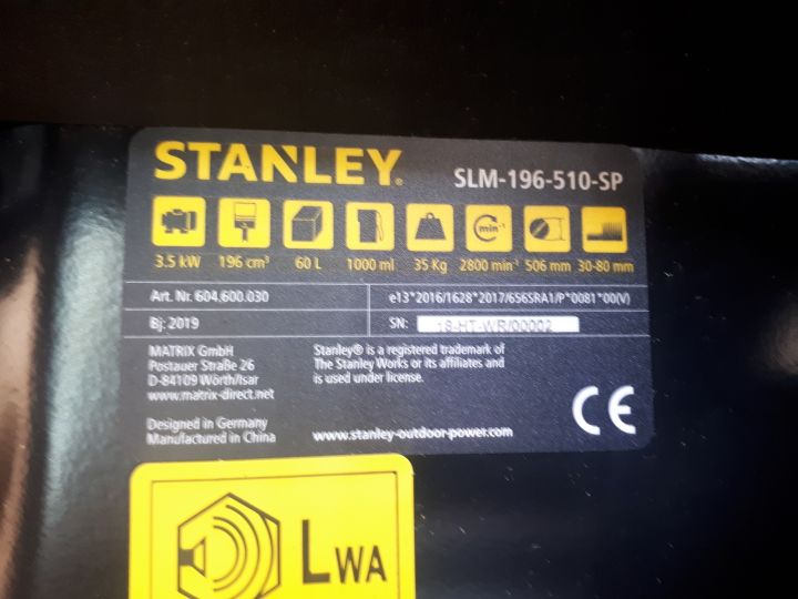 Stanley%20Petrol%20Lawn%20Mower%20-%20Grass%20Cutter%20-%20Self%20Push%20-%2020%20inch%20-%2060L%20Bag%20-%208%20Heights%20-%20SLM-196-510-SP%20-%20196cc%20Petrol%20Engine%20-%20Heavy%20Duty%20-%20Image%2010