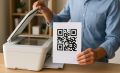 80 Custom QR Code Stickers,Variable Data Printing Barcode Sticker QR Code Number Printed Barcode Label 2D Barcode Sticker Label. 