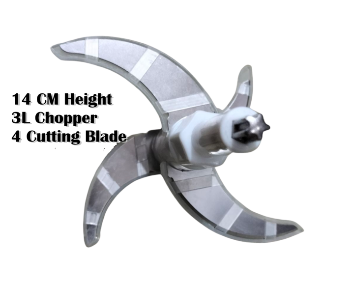 Premium Stainless Steel Meat Grinder Blades Set for 3L & 5 L Bowl - Sharp Kitchen Tool for Meat Chopper Replacement
