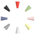 Pencil Tip Cover for Apple Pencil 2Nd 1St Generation Mute Silicone Nib Case for Pencil Cover Skin Screen Protector Mix. 