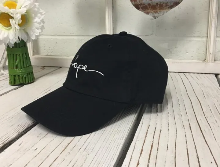 New%20Hope%20Script%20printed%20Baseball%20Cap%20-%20Image%203