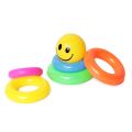 Rainbow Stacking Stack Up Colorful 9 Pcs Ring Tower For Early Learning Central Educational Toy Multicolor. 