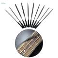 Guitar Nut Fret File Set, 10 files. 