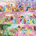 Mix Princess Fancy Backdrop Disney Princess Theme Fancy Panaflex Princess Birthday Party Banner Code 39. 