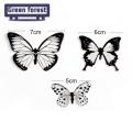 Green forest 3D Wall Stickers Shiny Effect Simulated Butterfly Wall Stickers Room Decor. 