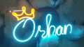 Any Customized NEON Sign Boaard - Neon Name Plate - 4 Letters Alphabets - Best for Photography & Studio, Home, Restaurants Lighting. 