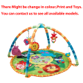 Baby Play Mat with Hanging Toys - Play mat-Play mat for kids-Indoor games baby - Baby Play gym Mat with Hanging Toys. 
