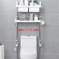 Over The Toilet Rack Cabinet Shelves for Shampoo Holder Shower Bathroom Kitchen Space Saver Shelf Organizer Holder. 