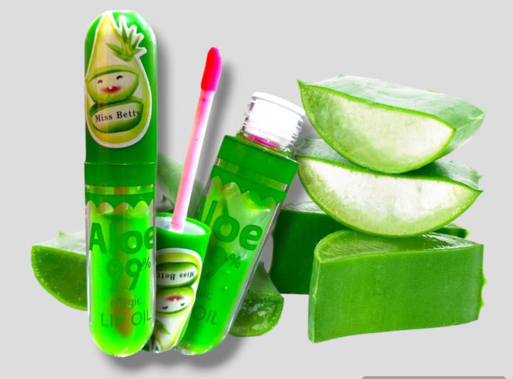 Beauty Alovera Soothing Gel Lip balm Color Changing lipgloss 1 pices