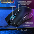 USB C Mouse Type C Ergonomic Wired Mouse RGB Gaming Mouse. 