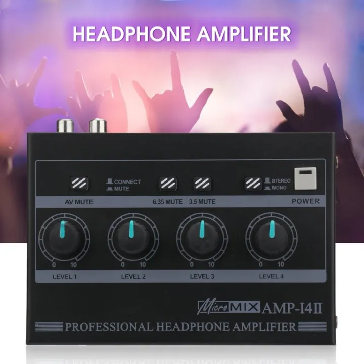 Headphone%20Amplifier%20Powerful%20Low%20Noise%204%20Channels%20Stereo%20Sound%20Portable%20Amplifier%20-%20Image%205