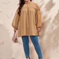 Comfortable and Stylish Stitched Baggy Tops for Girls" and women. 