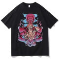 Anime jujutsu Kaisen T shirt cartoon ryomen Sukuna print short sleeve T-shirts oversized men women Harajuku T-shirt streetwear. 