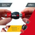 Wiha 3801-01 Magazine Bit-Holder Stubby 1/4'' (380101), Screwdrivers Set, Made in Germany.. 