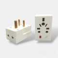 Multi Plug Shoe With Round Pin Flat Pin Light Plug and Power Plug US AU UK EU Plug Converter Multi Switch Multi Socket With Fuse and Light. 