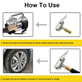 Air Pump Nozzle Adapter with Deflation Inflator Valve Connector. 