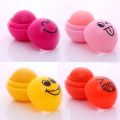 Smiley Emoji Fruit Flavor Nourishment Lip Balm. 