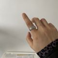 Anime Jujutsu Kaisen Ryomen Sukuna Ring Metal Opening Adjustable Eyes Gothic Punk Rings Cosplay Accessories. 